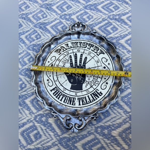 Fortune Telling 🔮 Palmistry Tray Picture Halloween Decoration Victorian Zodiac - Picture 5 of 5